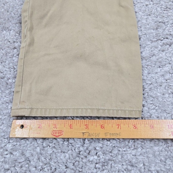 Polo Ralph Lauren Mens Pants 38x30 Brown Chino Straight Twill Classic Fit‎ READ - Picture 14 of 15